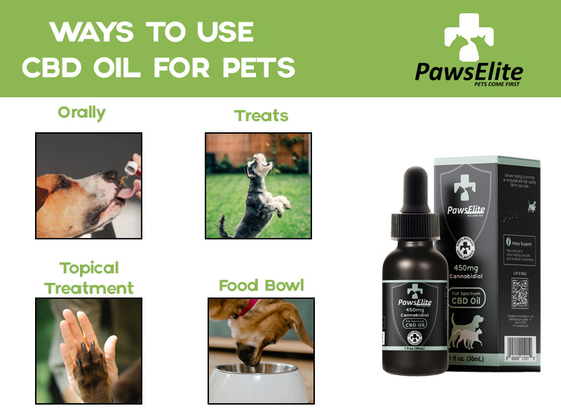 CBD Oil For Dogs & Cats - 450mg / 900mg